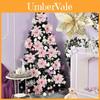 Stunning 14.5cm Christmas Decor Glittering Floral Wreath For Doors And Windows