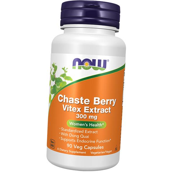 

Екстракт Вітексу Священного, Chaste Berry Vitex Extract 300, Now Foods 90вегкапс (71128060) 90vcaps
