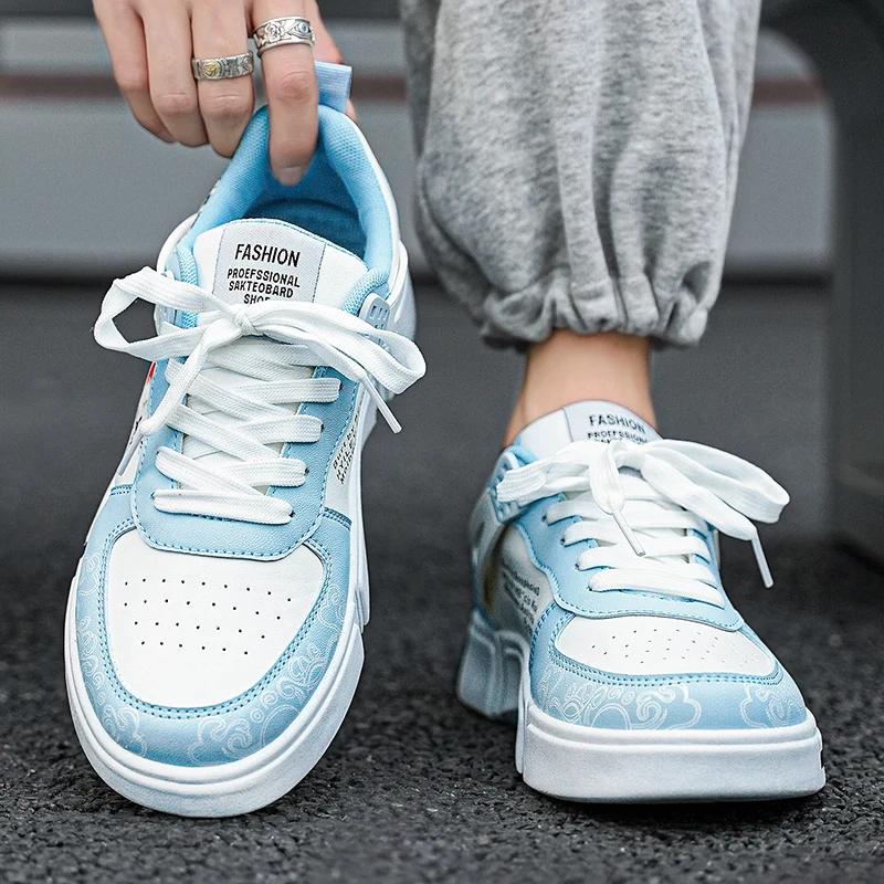 2024 Nové ležérní a módní pánské a dámské sportovní boty s graffiti, nadměrná velikost 35-44, všestranné outdoorové tenisky pro páry