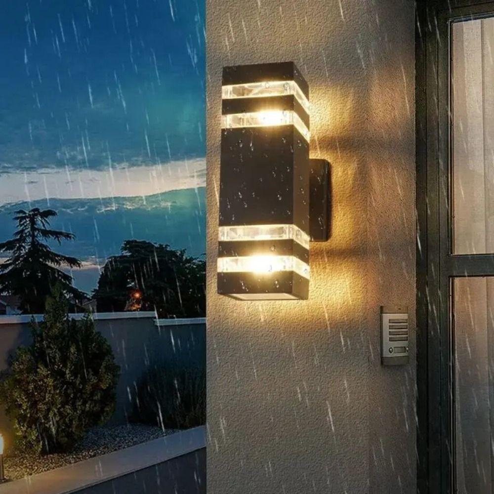 Modern Wall Lamp Up Down Lighting Ceiling Light Simple Outdoor Sconce  Stair Corridor