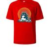 Cat Printed Soft Cotton Mens Tee Lightweight Breathable Minimalist Round Neck Design Comfortable Loose Fit Mens T-shirt