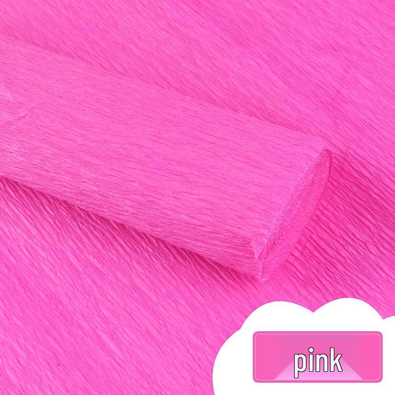 

Цветная крепированная бумага для изготовления цветов и поделок своими руками - Идеально подходит для роз ручной работы и проектов для детского сада