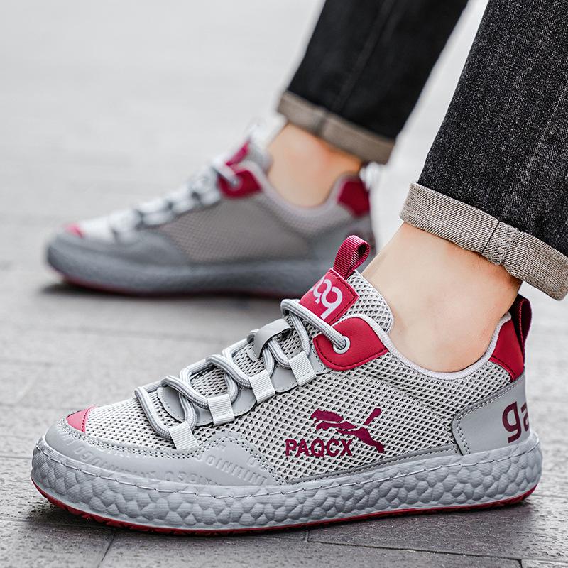 Sommer neue Mesh atmungsaktive Herrenschuhe Nischendesign Arbeits- Pendlerschuhe Outdoor Reise Sportschuhe