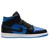 Air Jordan 1 Mid Black Royal Blue Men Sneakers White DQ8426-042