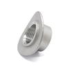 Wideband Air Fuel Ratio Gauge Oxygen Sensor Weld-in Saddle Bung - Stainless Steel - Mounts O2 Sensor To Exhaust Pipe