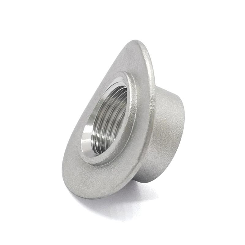 Wideband Air Fuel Ratio Gauge Oxygen Sensor Weld-in Saddle Bung - Stainless Steel - Mounts O2 Sensor To Exhaust Pipe