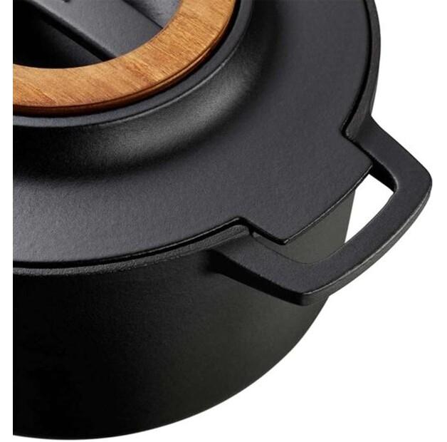 Кастрюля чугунная Fiskars Norden 6 л (1026566)