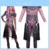 Stylish And Comfortable Descendants 3 Evil Audrey Kids Jumpsuit Fancy Dress Party Outfit