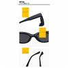 Women's Summer Sunglasses Small Frame Cat Eye Shades Retro Hip-Hop Glasses Fashion Summer Accessories