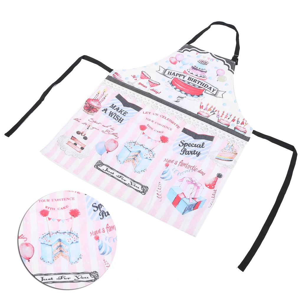 Cooking Apron Household Fashionable Antifouling Sleeveless Cloth Kitchen Accessories9