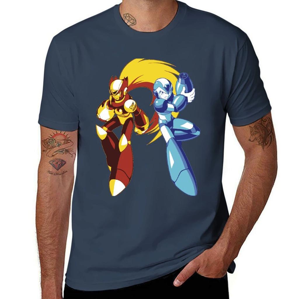 Mega Unisex And Zero 01 Tshirt Heavy Duty Casual Work Tee