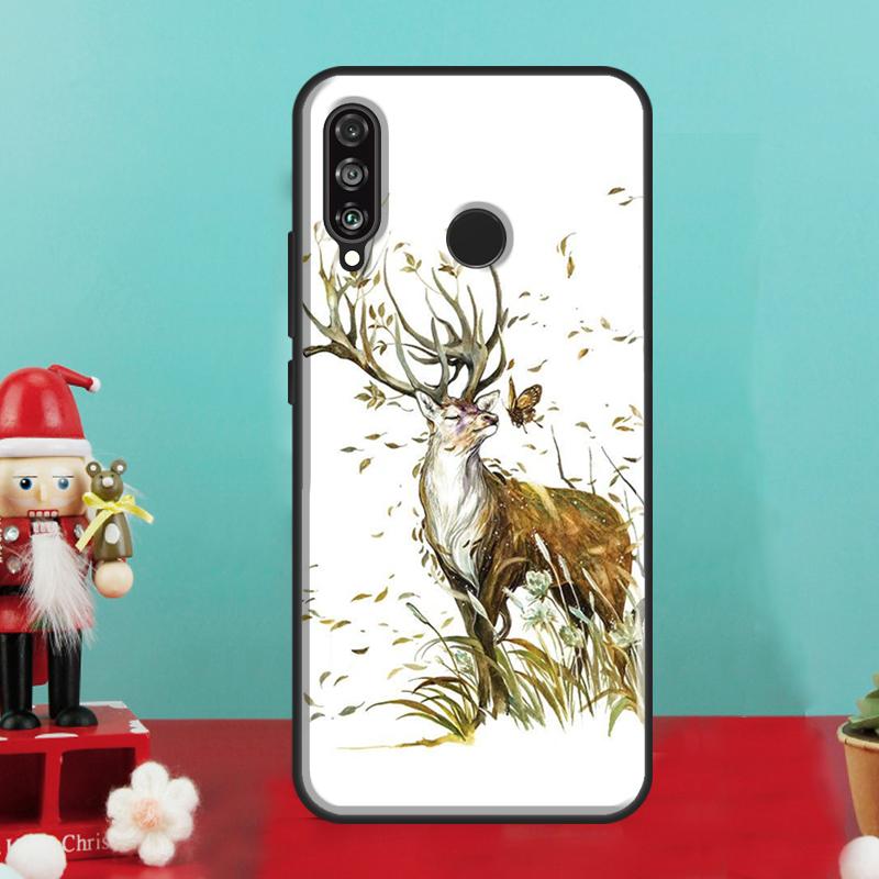 

Арт Животное Олень Для Huawei Nova 12i 12s 11i 8i 9 10 SE Y90 Y60 Y70 Y72 Y73 Y61 Y91 P30 P40 Lite P60 Pro Чехол Huawei Nova 10