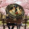 1PC rabbit garden Umbrella-8-Rib Reinforced, Automatic Open, Lightweight & Durable, Cute Fashion Accessory for Outdoor-W9222