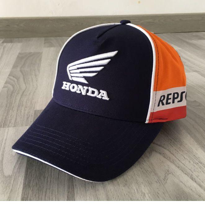 APR1 For Honda Repsol HRC CB400 CB650F CBF CRF NC750 Motorcycle Embroidered Baseball Cap Hat Adjustable Summer Outdoor Sports Hat