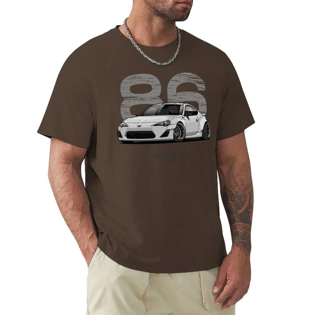 Gt86 (Whitegrey) Tshirt Boys Animal Print Short Sleeve Tee Shirts Graphic Tee T Shirts Unisex