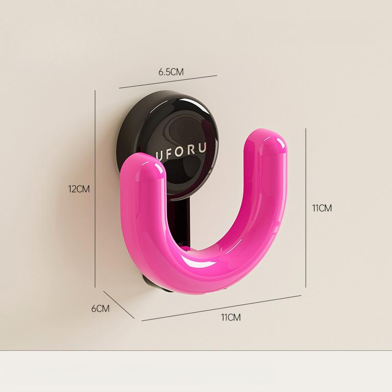 Saugnapfhaken, Multifunktional, Kein Bohren erforderlich, Starker Haken, Hinter Badezimmertüren, Tragfähigkeit 5kg, Wandmontierter Klebehaken