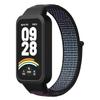 Nailono kilpinė apyrankė For For Xiaomi Band 9 Active/Redmi Band 3 išmaniajai laikrodžiui Sportinė minkšta apyrankė riešui For For Xiaomi Band 9 Active