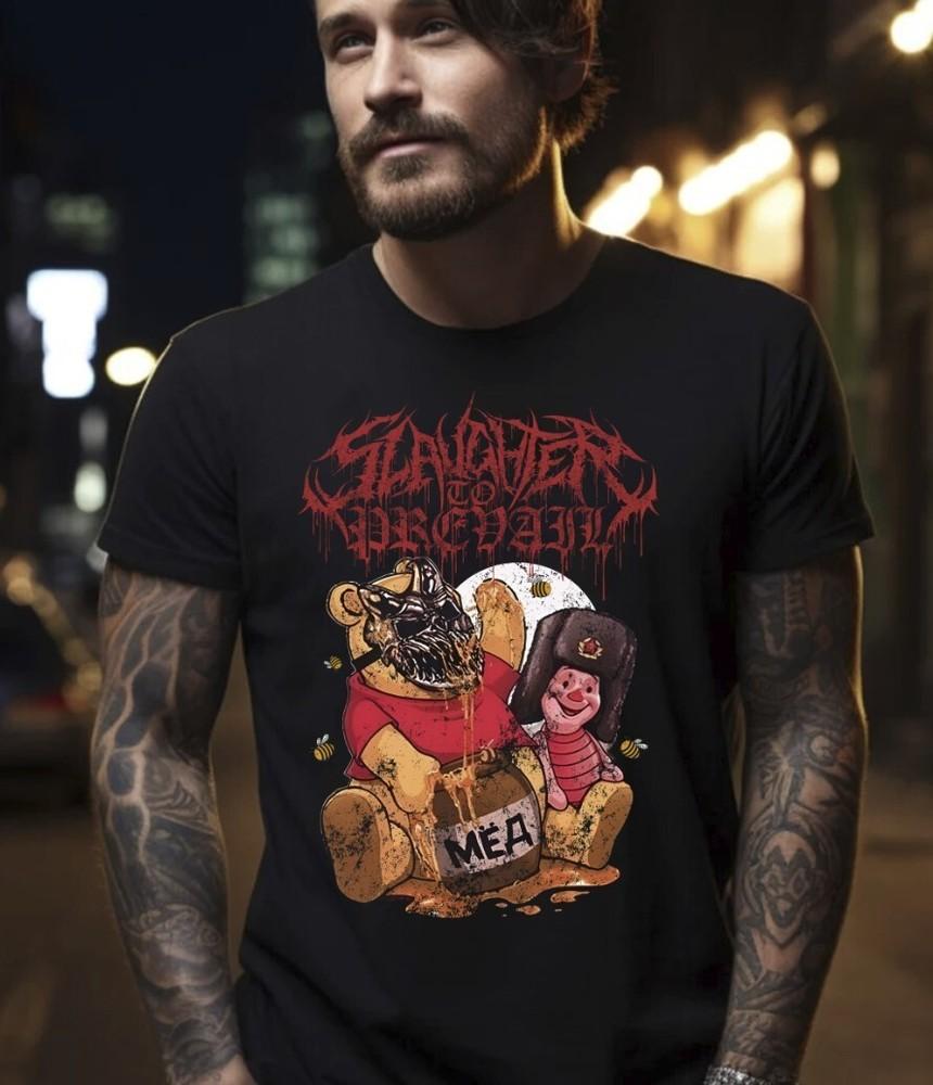 Slaughter to Prevail Black T-Shirt, S-5XL Unisex T-Shirt XXXL