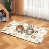 VIKAMA Pet Diatomaceous Earth Mat Environmentally Friendly Quick-Drying Non-Slip Dog Feeding Placemat Kennel Mat Home Decoration