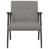 Taupe Fabric Armchair