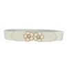 Jeans Corset Waist Accessories Stretch Waistband Flower Belts Flower Belts Wide Belt Elastic Belts