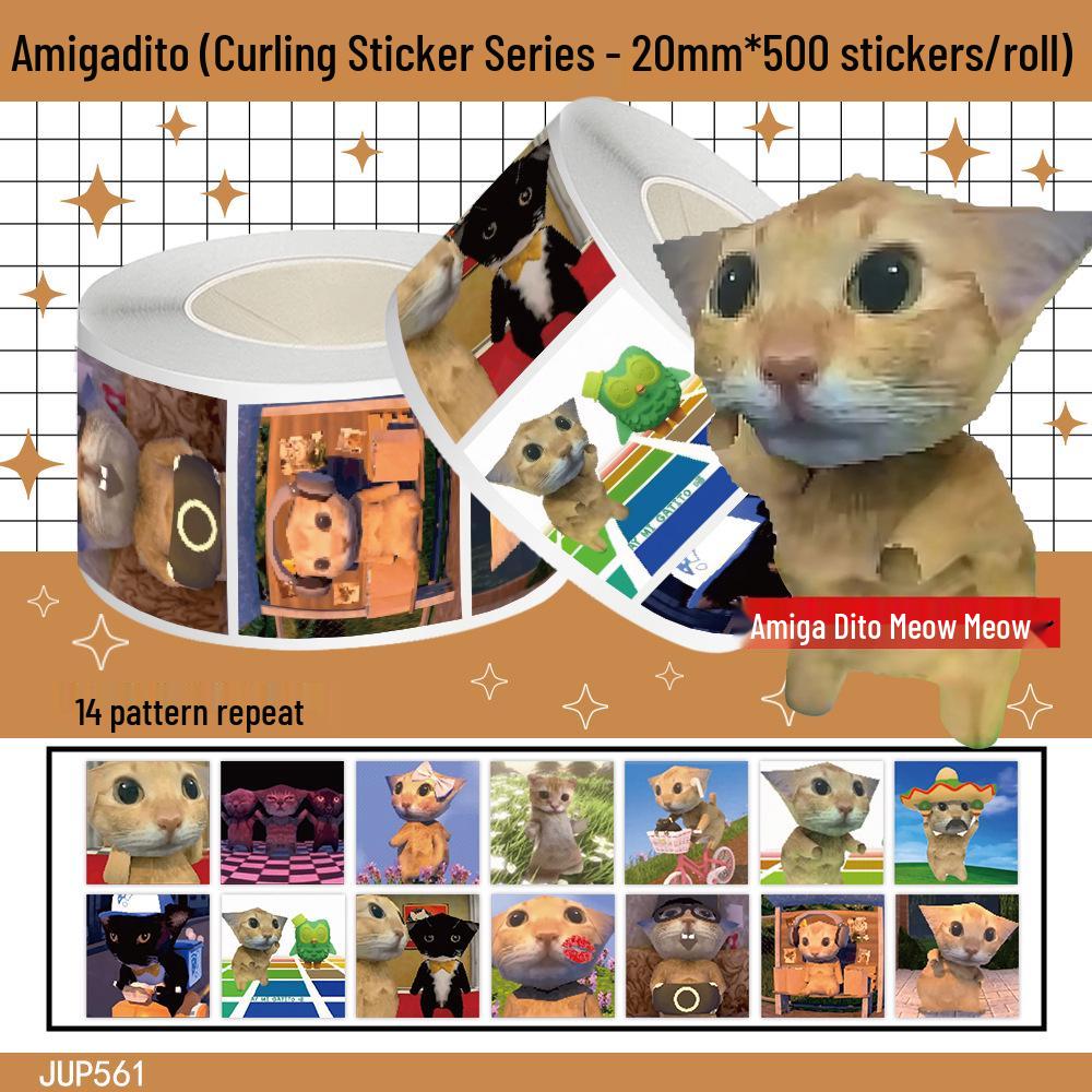 Amigadito Sticker Roll: Popular Student Planner & DIY Desk Decoration Tape