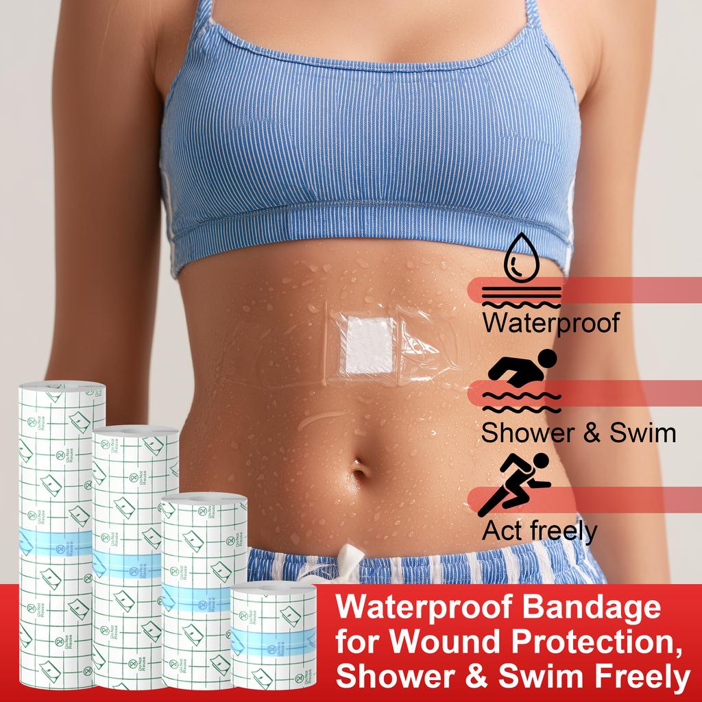 DM 10/5/2M Waterproof Protective Tattoo Healing Film PU Tape Aftercare Protective Skin Healing Tattoo Adhesive Repairing Bandage