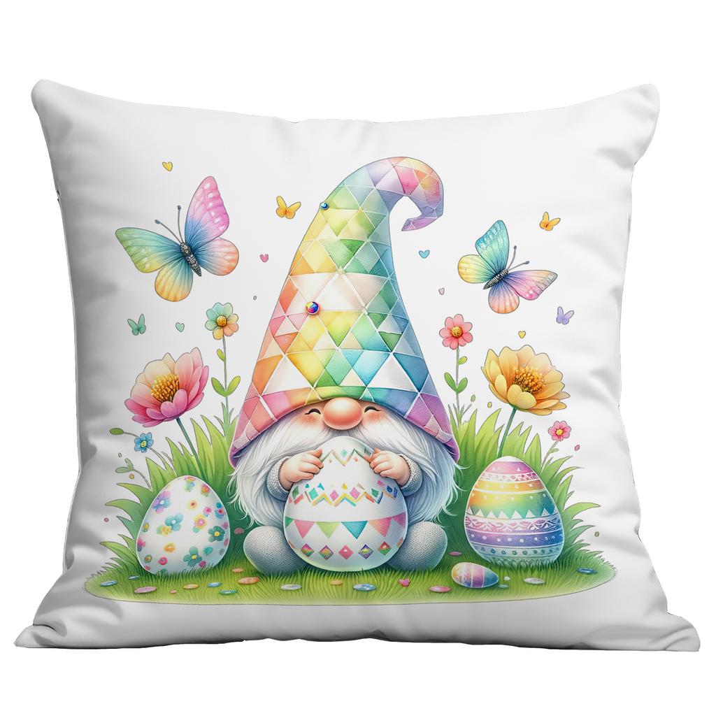 Nowa Poszewka Wielkanocna Królik Jajko Wielkanocne Dom Sofa Poduszka Poszewka Dekoracja