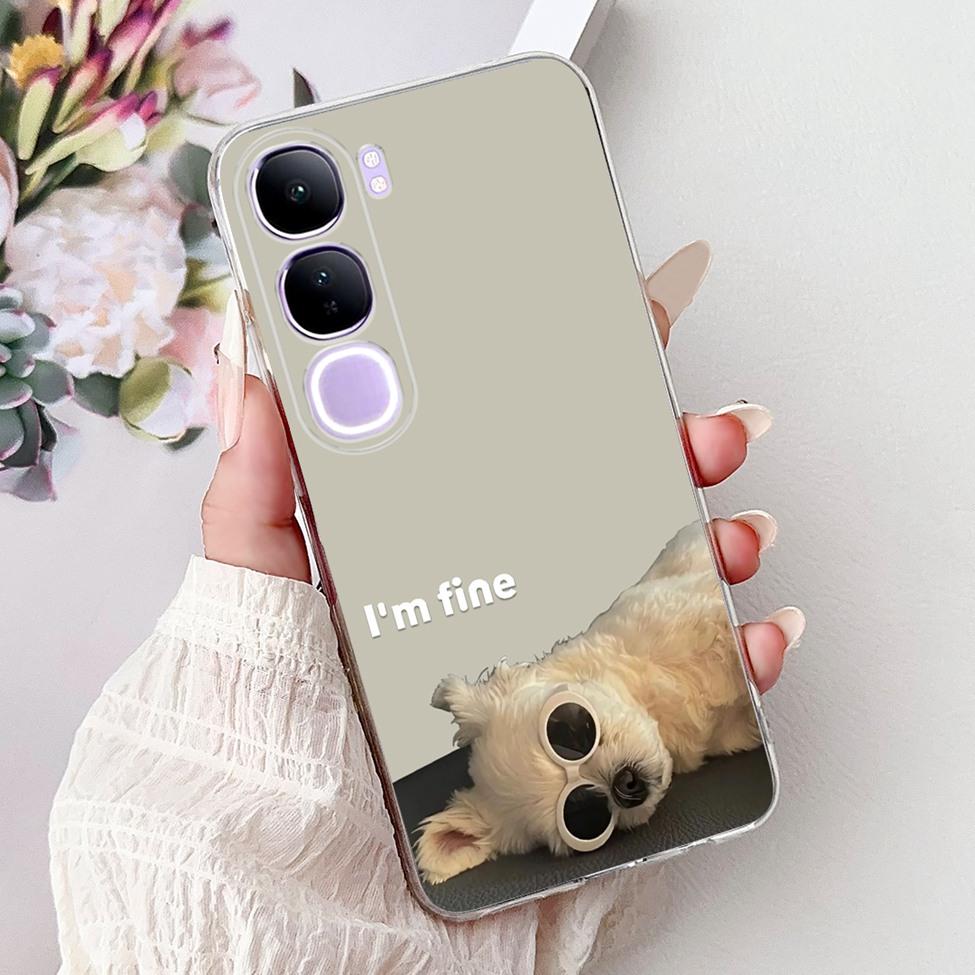 Clear For Vivo V40 Lite IDN Case 4G 5G Cute Cartoon Cool Luxury Funny Boys Girls Phone Case For vivo V40 Lite 5G IDN Back Cover