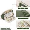 Large Capacity Pencil Case Pencil Pouch Handheld Pen Bag Cosmetic Portable Bag for Office School Teen Girl Boy (Green)