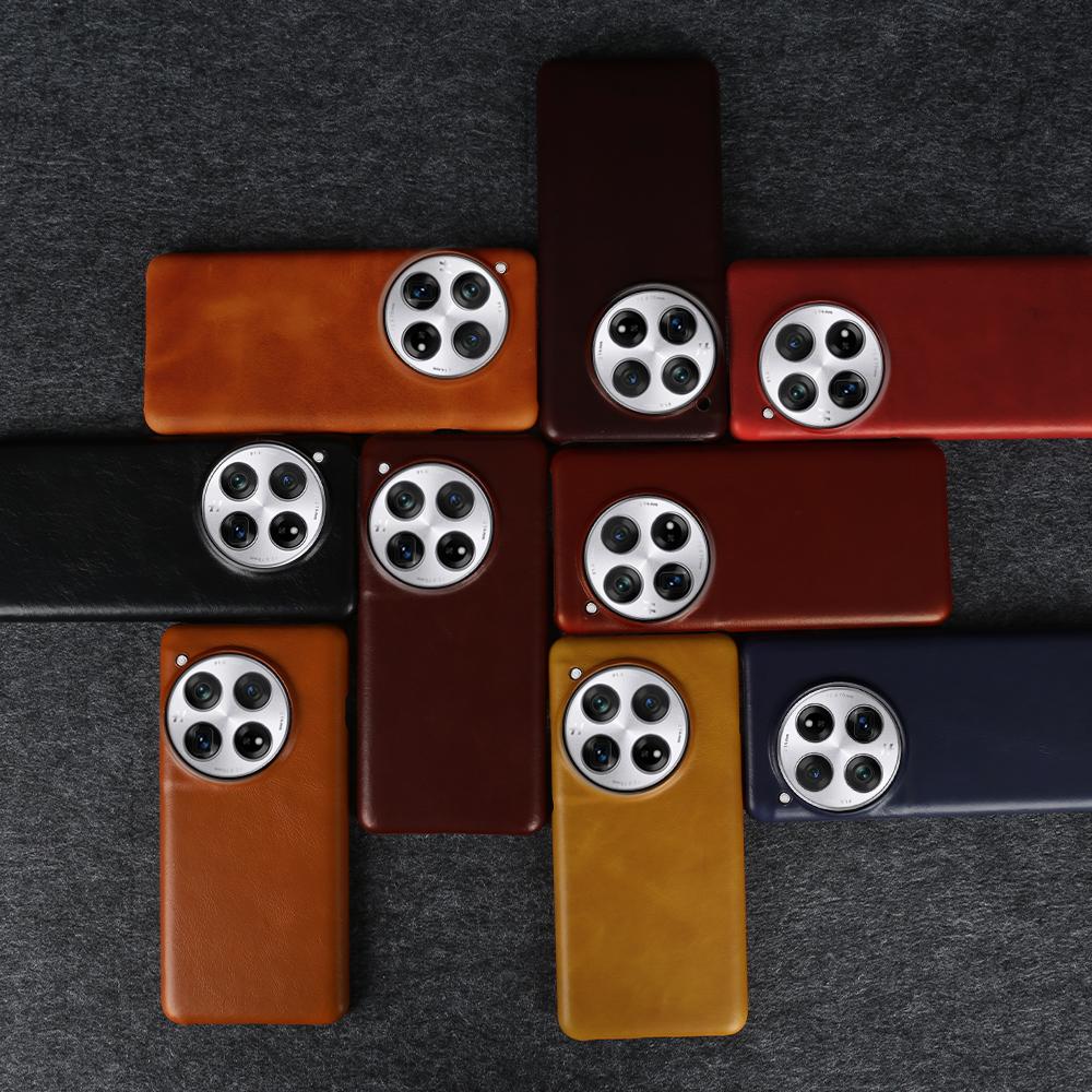Oil Wax Magnetic Genuine Leather Phone Case For Oneplus 13 11 11R 10Pro 12 10R 10T Ace Nord N100 Cover Handmade Back Shell Coque