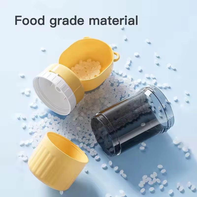 Portable 2 - in - 1 Dog Water Bottle with Food and Water Container Pet Feeder Bowl for Outdoor Travel Dog Drinking Bowls