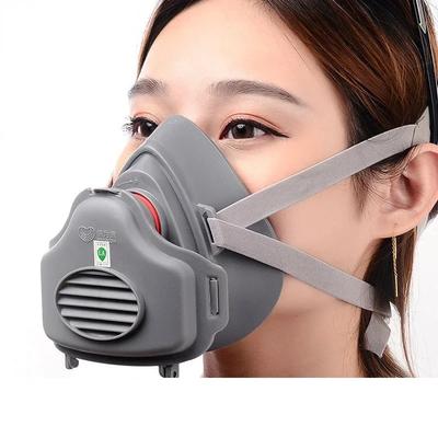 3700 Type Full Face Industrial Painting Spraying Respirator Safety Work Mask Dust Proof Gas Mask with Formaldehyde Protection