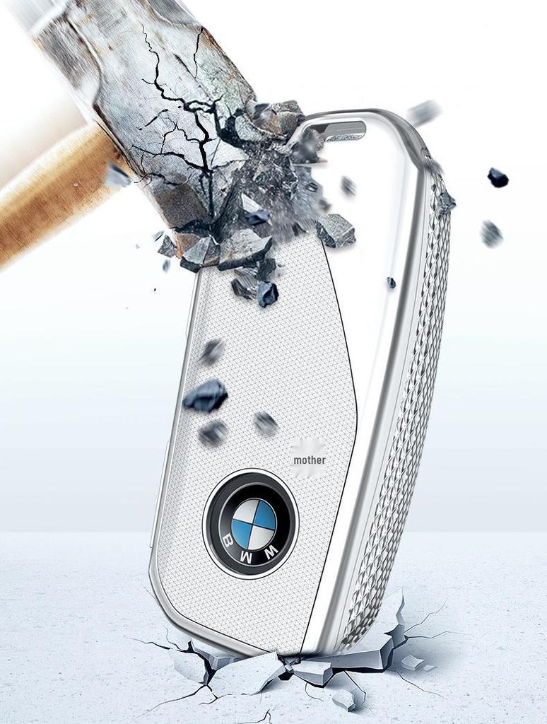 BMW Key Case: Compatible with X1, New 5 Series, 7 Series, X2, X5/X6/X7, i7/i5, ix1