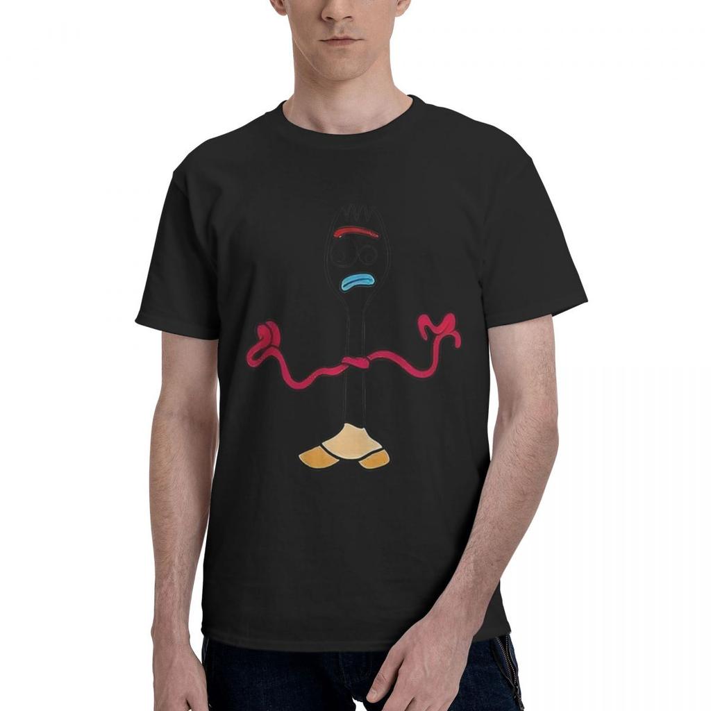 Toye Storey 4 Forky 100 Cotton Casual Breathable Confortable Cute Funny TShirt For Men Mens Wear