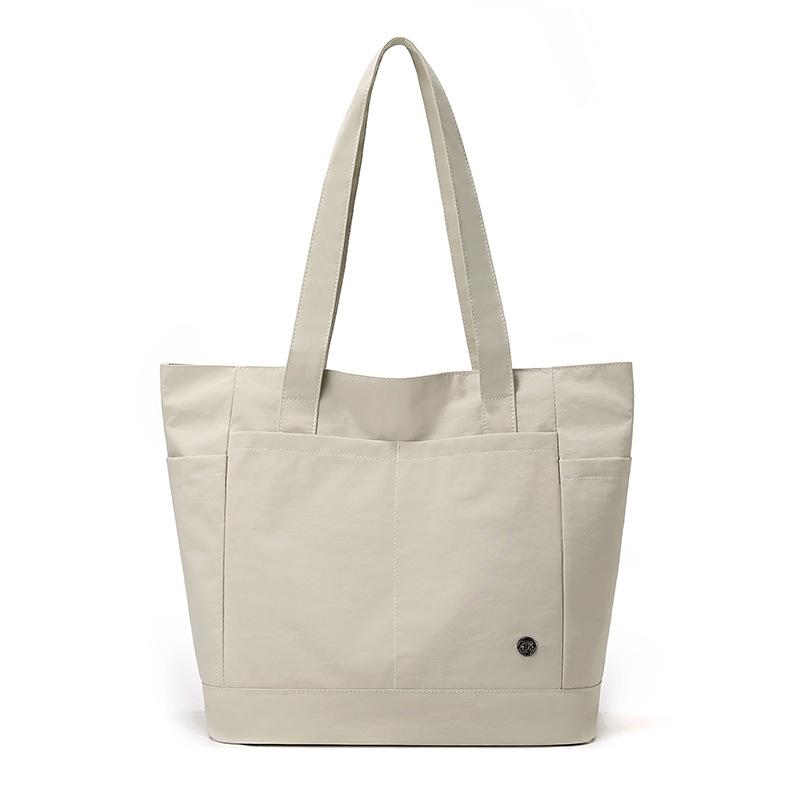 Nylon Bag Women's Large Capacity Tote Bag Student Class Shoulder Bag