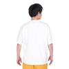 Short Sleeve Print Weight Organic JP WANDER WOLF Daily Use Base Layer [Jack Wolfskin] Men's T-Shirt (Heavy Cotton) [5033971 / T] 5055_off-white
