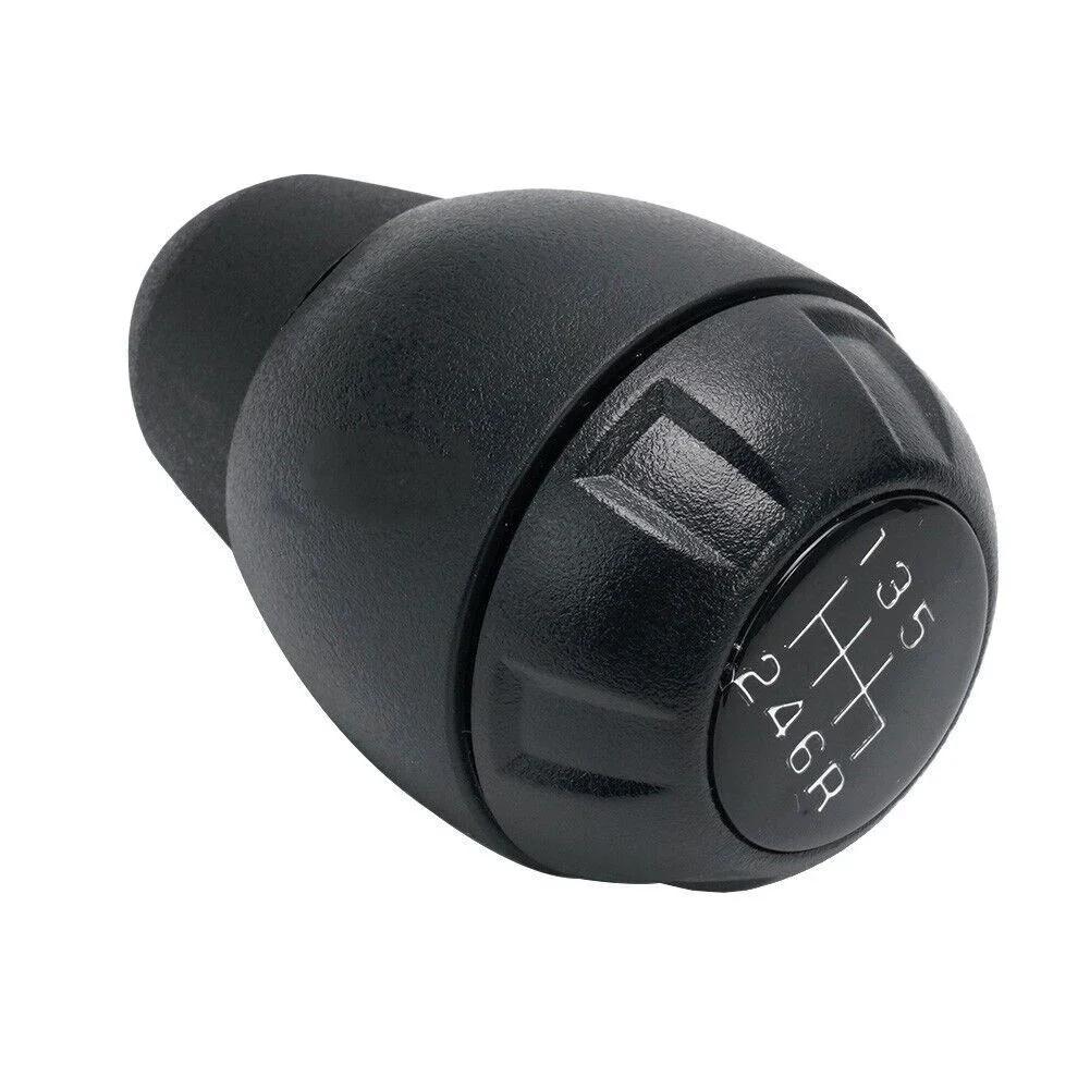 Manual Gear Shift Knob For Jeep For Wrangler JK 2007-2018 6-Speed Transmission Gear Shifter Head Plastic Replacement