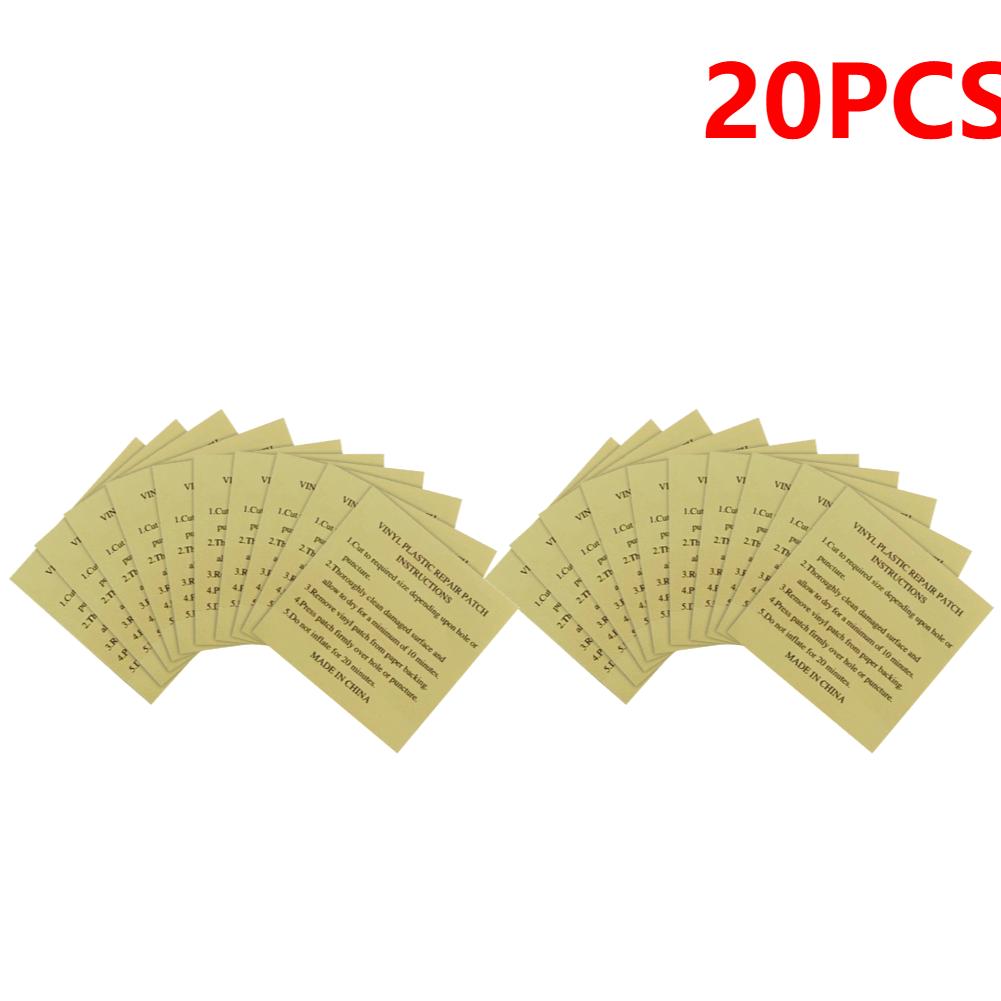 10-100X Swimming Pool PVC Repair Patch Waterproof Swimming Ring Repair Kit Inflatable Boat Repair Patch Swimming Pool Accessory