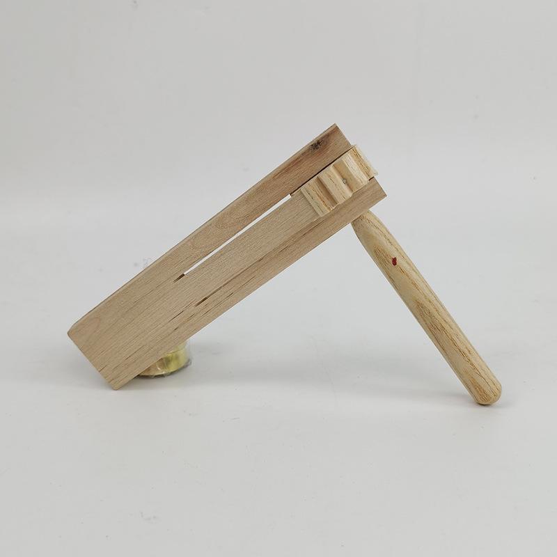 

Развивающий деревянный скребок-инструмент для младенцев и малышей - Детская трещотка Орфа