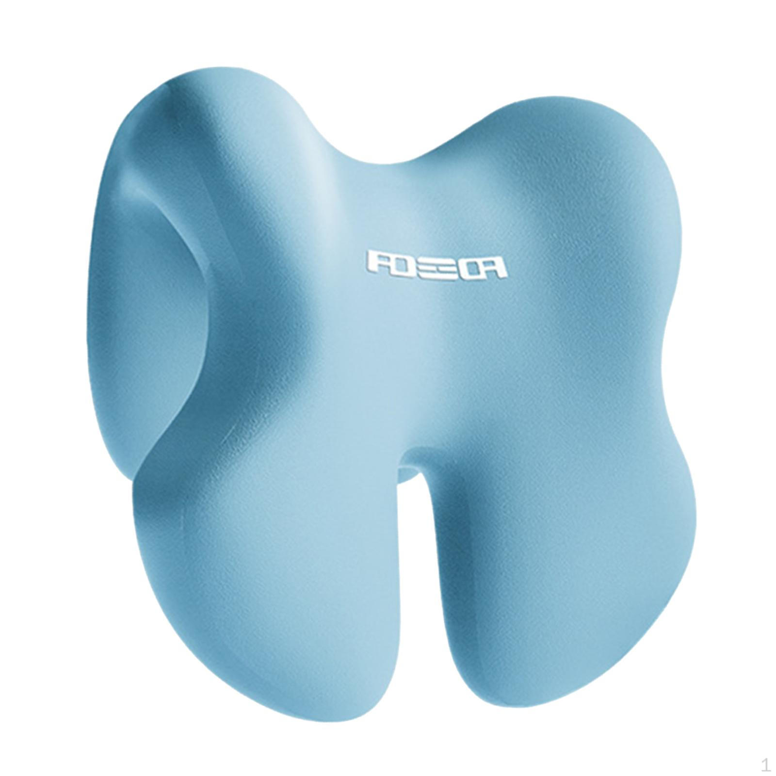 Подушка для поддержки шеи из пены с эффектом памяти подушка для перерыва за столом дышащая подкладка-подлокотник поясничная поддержка для стула для игр светло-синий 1440₽