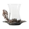 Flower Tea Cup Enamels Handmade Glass Coffee Cup for Mom Mothers Day Teacher