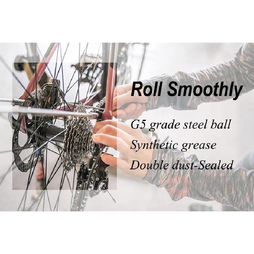 Rulment Cub Roată Bicicletă 4 Mărimi 15267/6902/17287/6802 2RS Piese de Schimb pentru Cub KOOZER XM490 BM440 Fastace Novatec