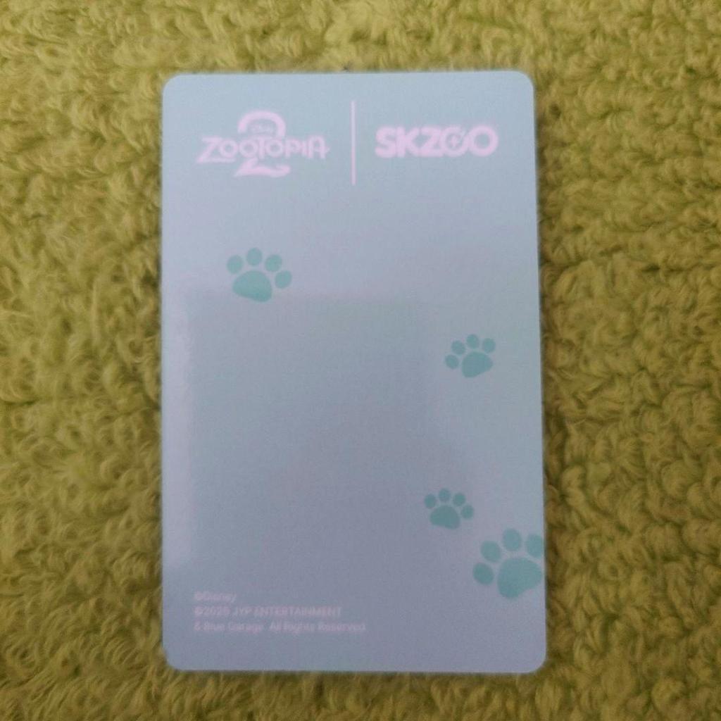 [USED] Stray Kids Zootopia SKZOO Purchase Bonus Photo Card Seungmin