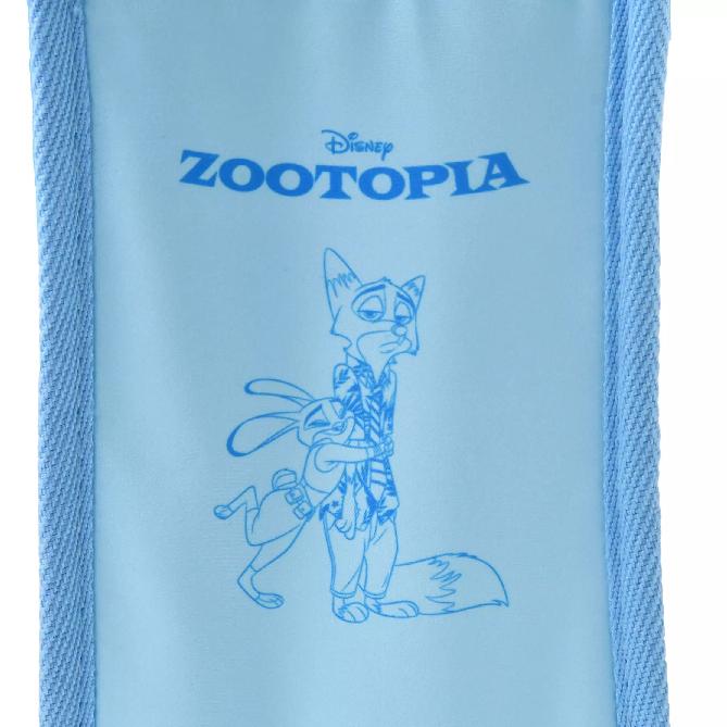 Disney Judy Hopps and Nick Wild Water Bottle Cover with Strap Prop Drinkware Japan NEW Disney Store