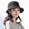 Bucket hat women's high-end sense summer new sunshade sunscreen hat big head circumference small face hat versatile sun hat