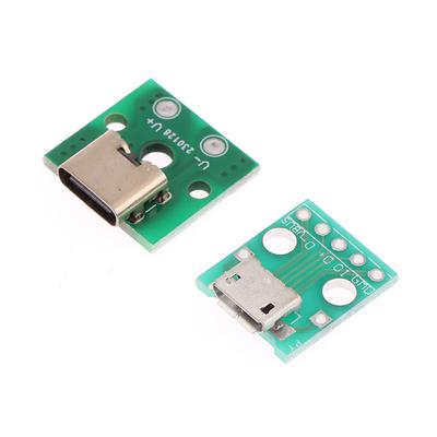 10 Stück Micro-USB-Buchse Android Typ-C Buchse Anschluss Ladeanschluss USB-Buchse Ph2.0 Schraubbefestigungsplatte