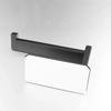 No-Drill Stainless Steel Wall-Mounted Square Tube Tissue Holder For The Bathroom Wall-Mounted Paper Roll Holder