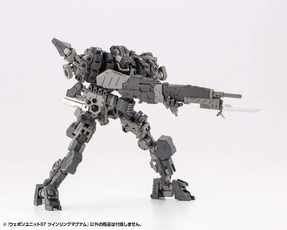Kotobukiya M.S.G Modeling Support Goods Weapon Unit 07 Twin Link Magnum, Approx. 110mm In Length, Non-Scale Plastic Model