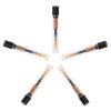 5-pack Oboe Reeds with Case, Replacement Parts, Woodwind Instrument Accessory, Medium 2.5, Reed & Cork